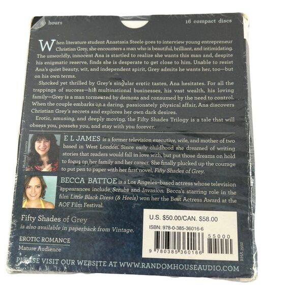 New Sealed Fifty Shades of Grey Audio Book CD - Picture 6 of 7
